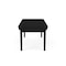 Lesro Lenox Steel 2 Seat Bench, Black/Onyx Seat, Black/Onyx Back, 45 W 21 L 18.5 H LS2001 - alternate 3